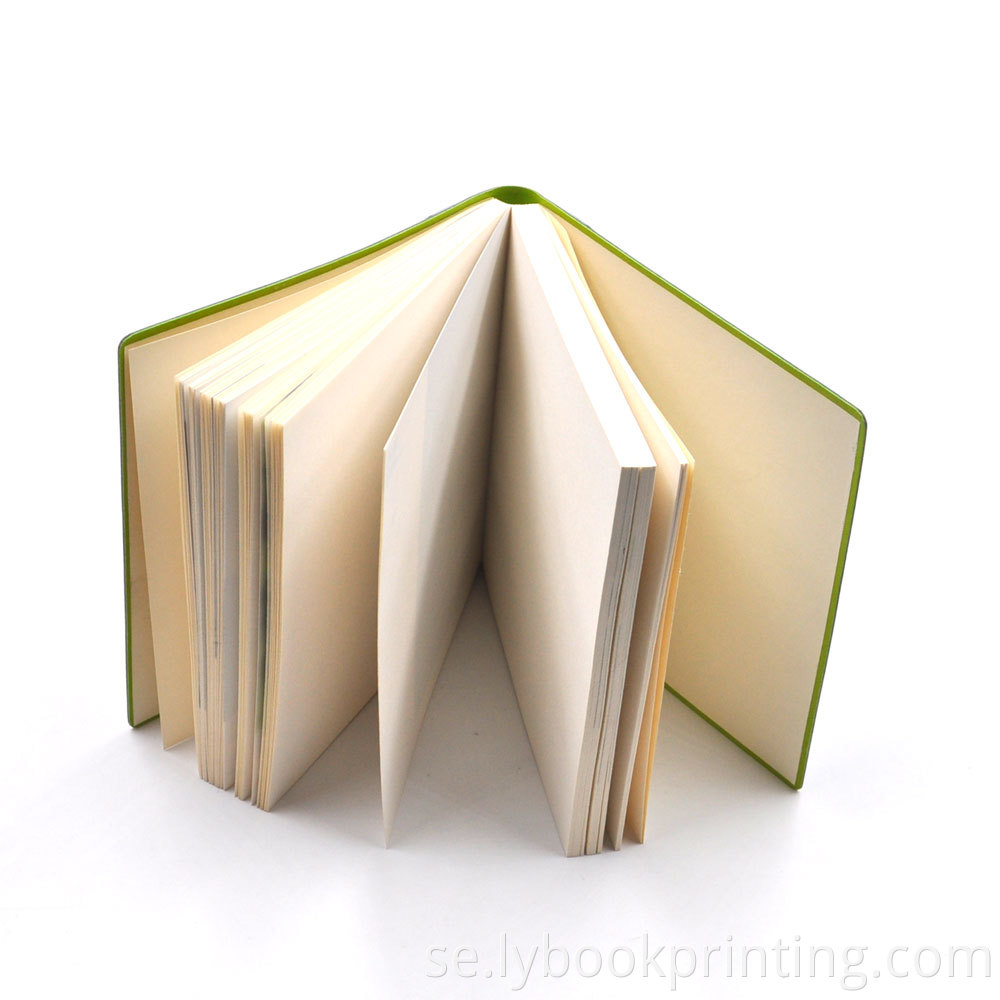 Anpassad PU Leatherette Cover Notebook Softcover Formella tidskrifter för affärsstil med pappersficka
